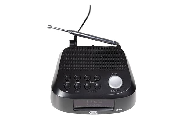 Trevi RC 80D4 DAB Kello Digitaalinen Musta