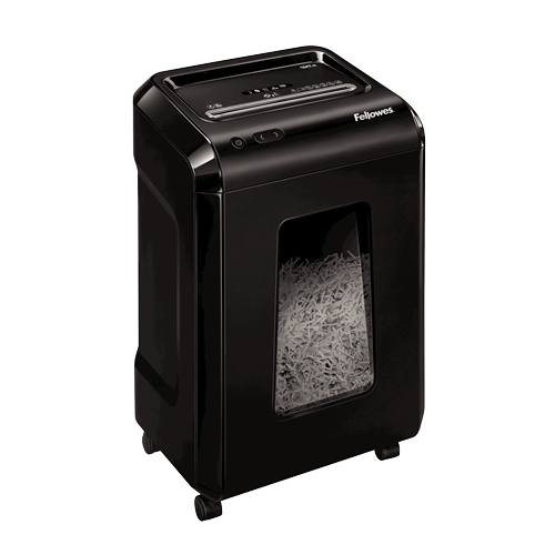 Fellowes Powershred 92Cs dokumentförstörare Längsgående skärning Svart