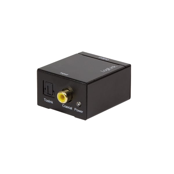 LogiLink CA0100 ljudomvandlare Svart