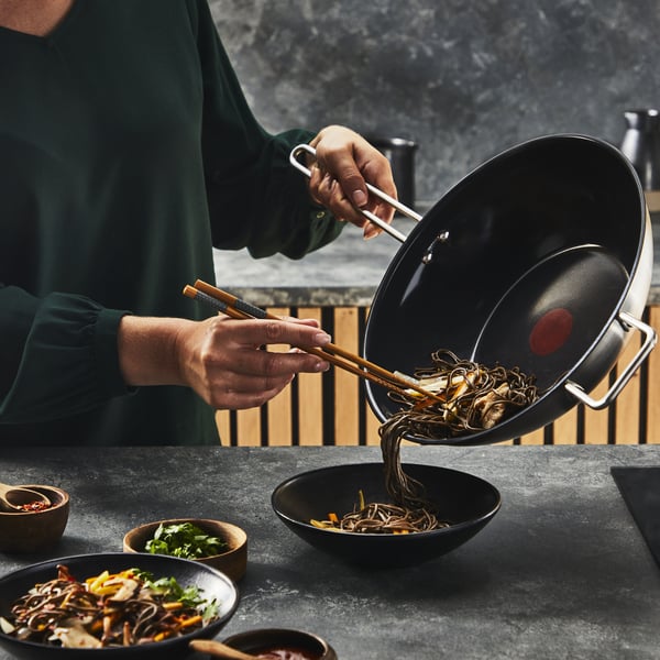 Tefal Nordica H8711955 paistinpannu Vokki-/öljyvokkipannu Pyöreä