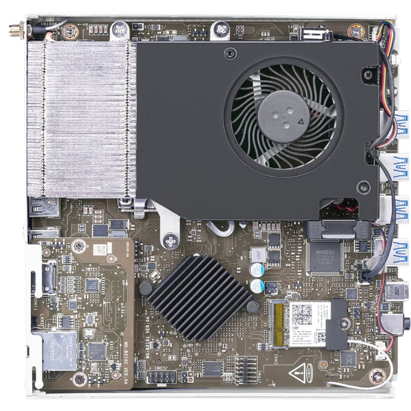 MSI PRO DP10 A14MG-007BEU persondatorer/arbetsstationer Intel® Pentium® Gold G7400 1,1L storlek PC Mini-PC, barebone Vit