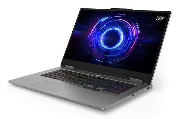 Lenovo LOQ 17IRX10 Intel® Core™ i7 i7-14700HX Laptop 43,9 cm (17.3") Fuld HD 16 GB DDR5-SDRAM 512 GB SSD NVIDIA GeForce RTX 5070 Wi-Fi 6 (802.11ax) Windows 11 Home Grå Fransk