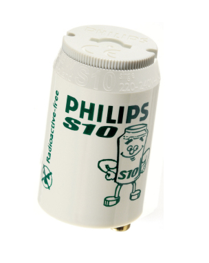 Philips S10 4-65W SIN 220-240V WH Lampestarter Hvid Philips S10 4-65W SIN 220-240V WH Lampestarter Hvid