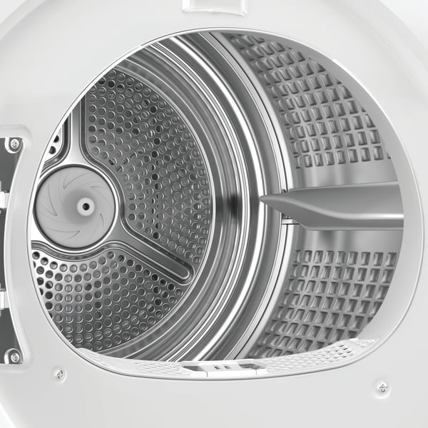 Haier HD100-C367U1 tumlare Fristående Frontmatad 10 kg Vit