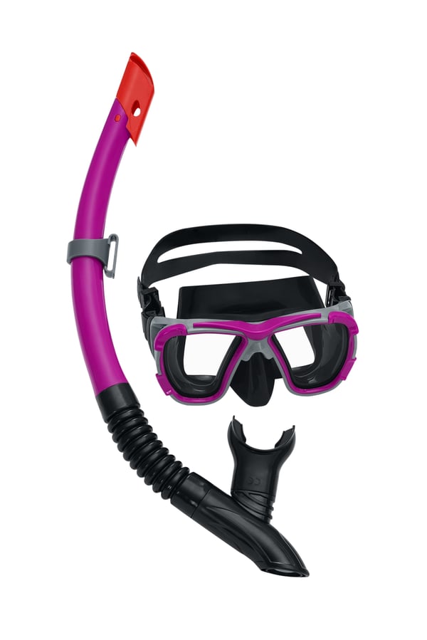 Bestway 24021 / 23 dykkemaske Hærdet glas Silikone Forskellige farver Voksen