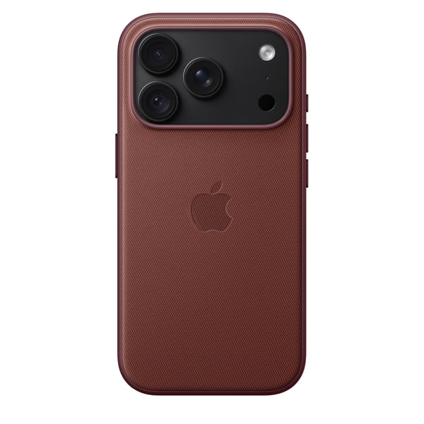 Apple TechWoven-etui med MagSafe til iPhone 18 Pro – bordeaux