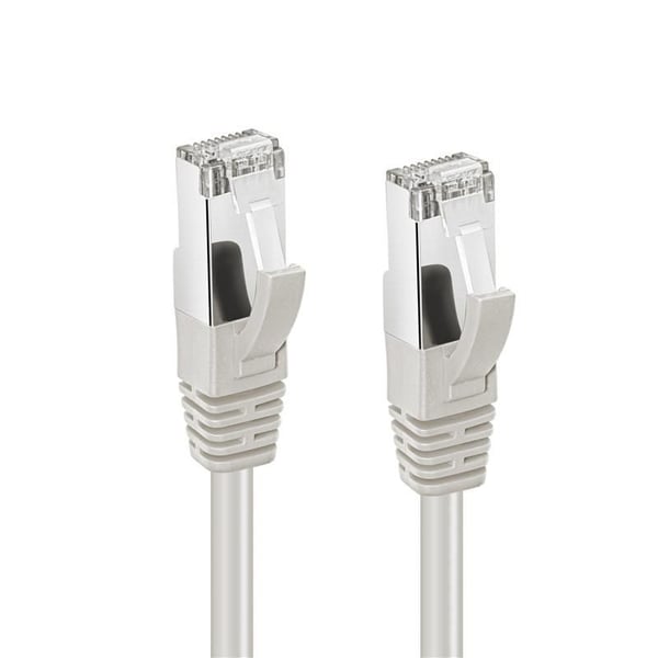 MicroConnect CAT6A S/FTP 10m Grå LSZH Skærmet Netværkskabel, LSZH, AWG26 CU