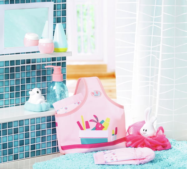 BABY born Bathtime Wash & Go Dukke tilbehørssæt