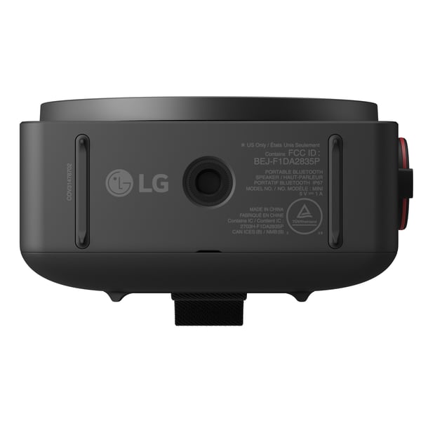 LG xboom Mini by will.i.am Bärbar monohögtalare Svart 5 W