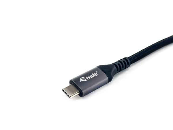 Equip 128383 USB-kablar USB4 Gen 3x2 2 m USB C 40 Gbit/s 240 W Svart