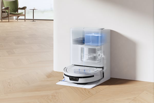 Ecovacs DEEBOT T90 MAX OMNI EU 0,25 L Valkoinen