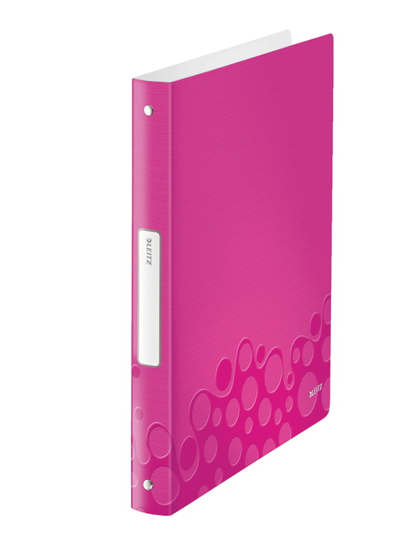 Leitz WOW ringpärmar A4 Metallisk, Rosa