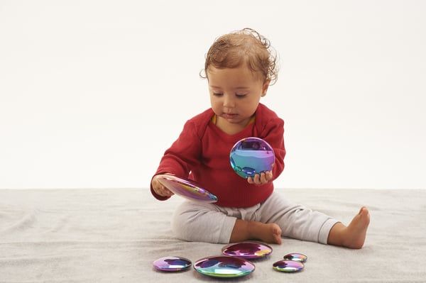 Tickit Sensory Reflective Colour Burst Buttons