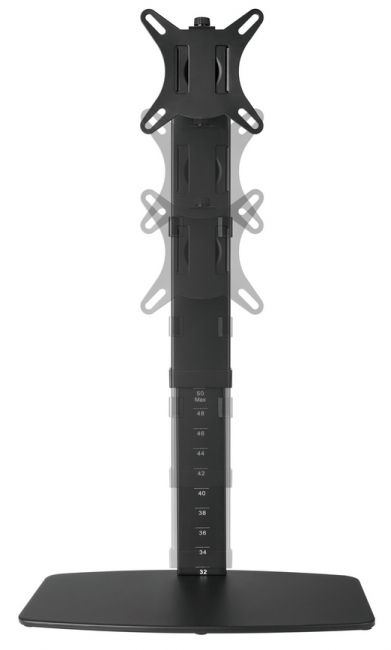 Equip 650126 fäste och ställ till bildskärm 81,3 cm (32") Bord Svart