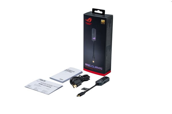 ASUS ROG Clavis Musta Kannettavan tietokoneen mikrofoni