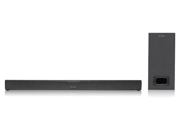 Sharp HT-SBW110 soundbar-kaiutin Musta 2.1 kanavaa 180 W