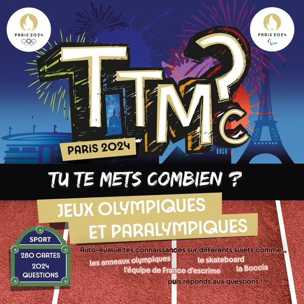 Cartamundi Tu Te Mets Combien ? Paris 2024 30 min Korttipeli Juhla