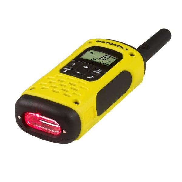 Motorola Talkabout T92 H2O tvåvägsradio 16 kanaler 446.00625 - 446.19375 MHz Svart, Gul
