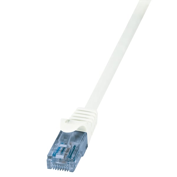 LogiLink CP3051U netværkskabel Hvid 2 m Cat6a U/UTP (UTP)