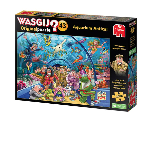 Wasgij Original 43 - Ugler I Mosen! (1000 Brikker)