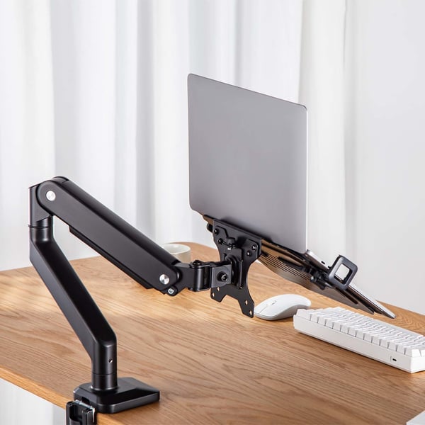 AISENS DTLTA01-215 Ställ för bärbara datorer Ställ till bärbara datorer Svart 43,2 cm (17")