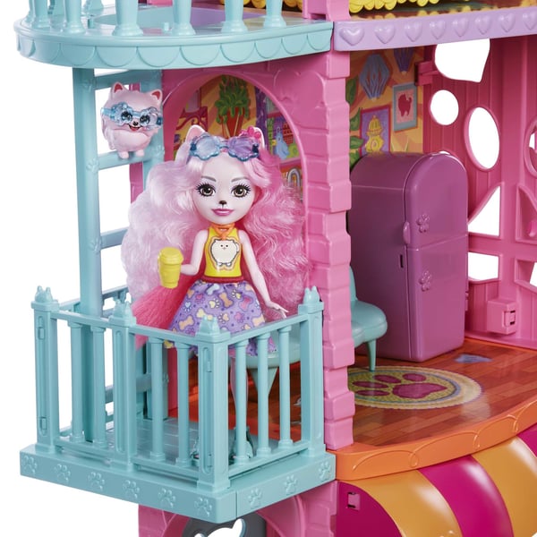 Enchantimals City Tails TOWNHOUSE & CAFÉ-legesæt
