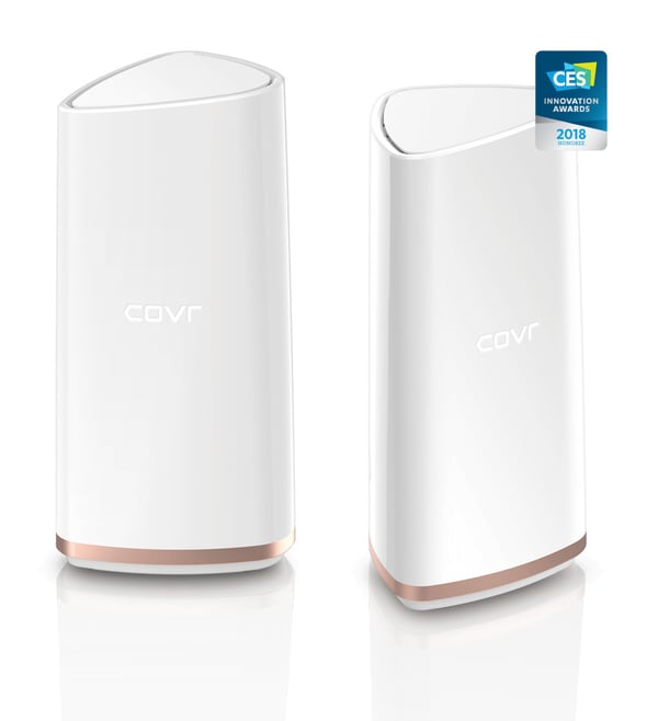 D-Link AC2202 1000 Mbit/s Kulta, Valkoinen