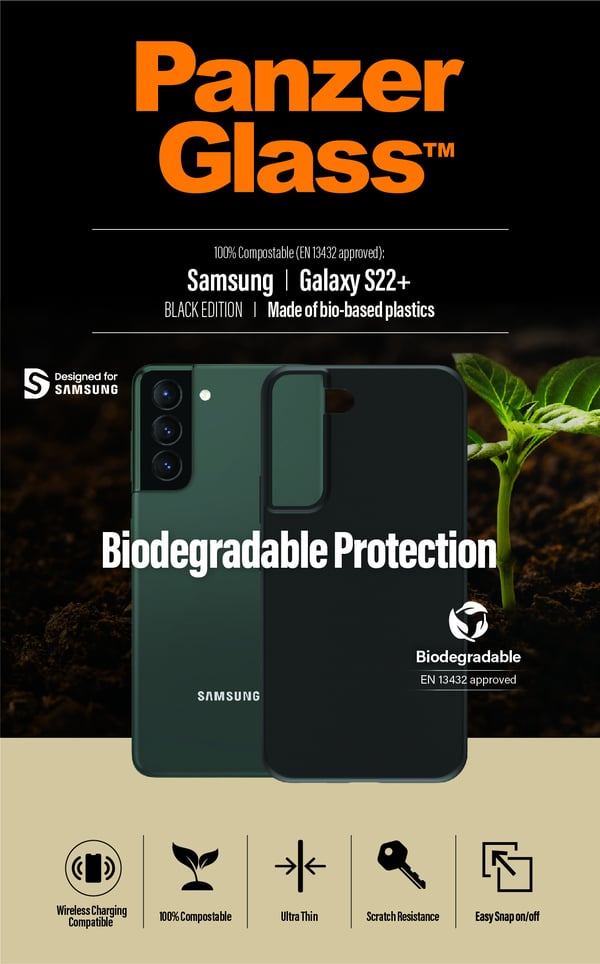PanzerGlass ® Biodegradable Case Samsung Galaxy S22 Plus