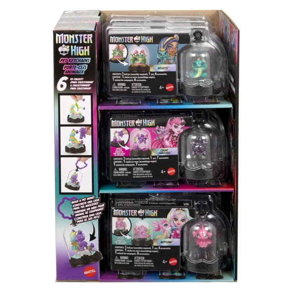 Monster High Pet Keychains Assortment
