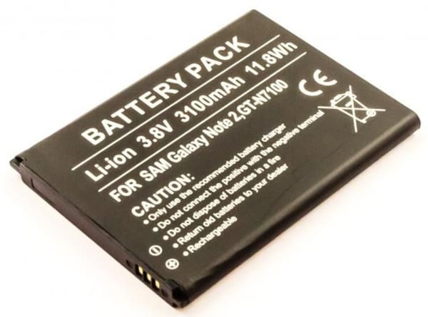 CoreParts MSPP4112 reservedel til mobiltelefon Batteri Sort