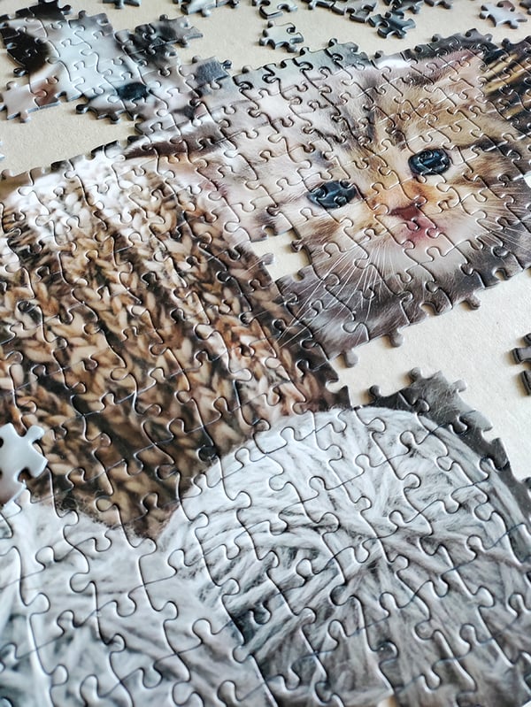 Tactic Cute Kittens 1000 pcs Puslespil 1000 stk Dyr