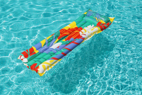 Bestway 44033 / 23 pool- och badmadrass Multifärg Mönstrad