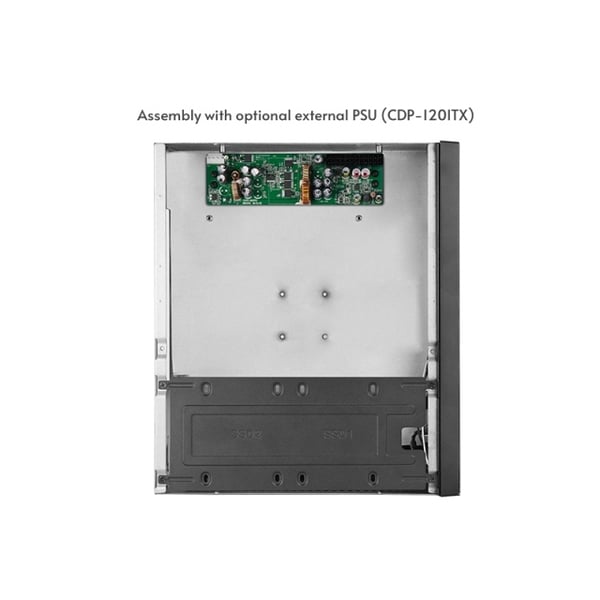 Chieftec IX-06B-OP datorväskor Small Form Factor (SFF) Svart