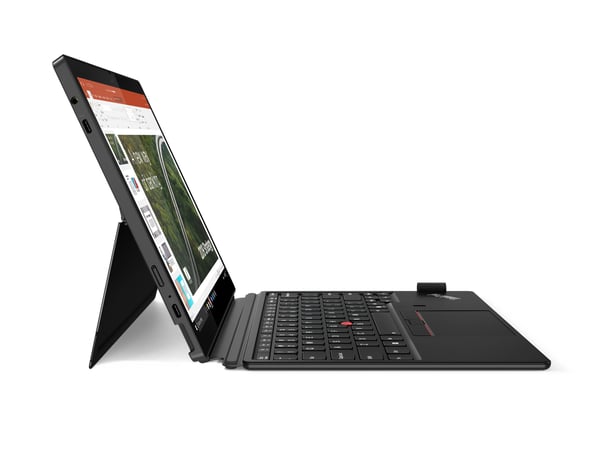 Lenovo ThinkPad X12 Detachable Gen 2 Intel Core Ultra 7 164U Hybridi (2-in-1) 31,2 cm (12.3") Kosketusnäyttö Full HD+ 16 GB LPDDR5x-SDRAM 512 GB SSD Wi-Fi 6E (802.11ax) Windows 11 Pro Italia Musta