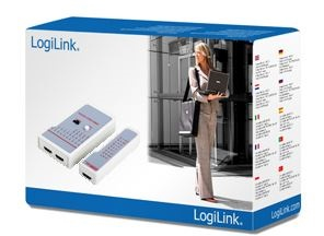 LogiLink WZ0017 netværkskabeltester Lilla, Hvid