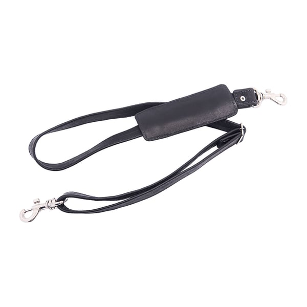 R-Go Tools R-Go Viva-laptoptaske, fuldkornet læder, ergonomisk med integreret laptopstativ, socialt produkt, til 15,6 tommer, sort