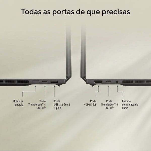 ASUS Zenbook Duo UX8407AA-U93BOHDCP1 Copilot+ PC Intel Core Ultra 9 386H Hybrid (2-i-1) 35,6 cm (14") Berøringsskærm WQXGA+ 32 GB LPDDR5x-SDRAM 1 TB SSD Wi-Fi 7 (802.11be) Windows 11 Pro Grå QWERTY Portugisisk