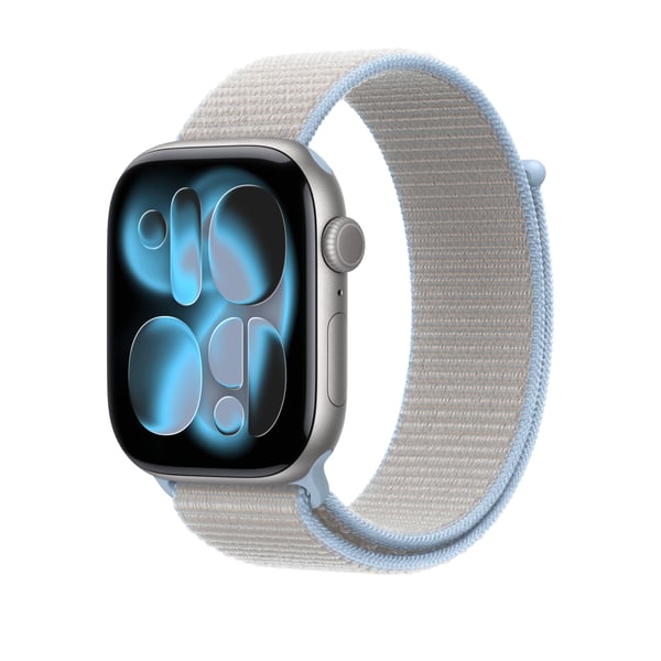 Apple MHYU4ZM/A smarta bärbart tillbehör Band Grå Återvunnen polyester, Återvunnen nylon, Recycled spandex