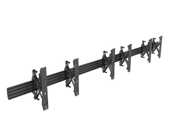 Equip 650355 kyltin näyttökiinnike 165,1 cm (65") Musta