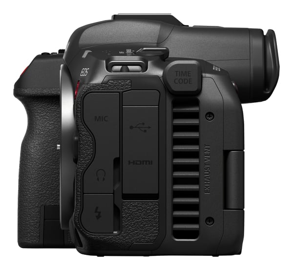 Canon EOS R5 C MILC-runko 45 MP CMOS 8192 x 5464 pikseliä Musta