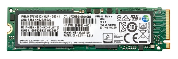 HP 1TB PCIe 4x4 NVMe TLC SSD HP 1TB PCIe 4x4 NVMe TLC SSD