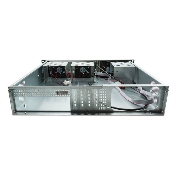 UNYKAch 2U 19″ UK 2129 Stativ Sort, Sølv