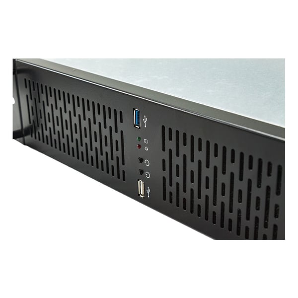 UNYKAch 2U 19″ UK 2129 Stativ Sort, Sølv
