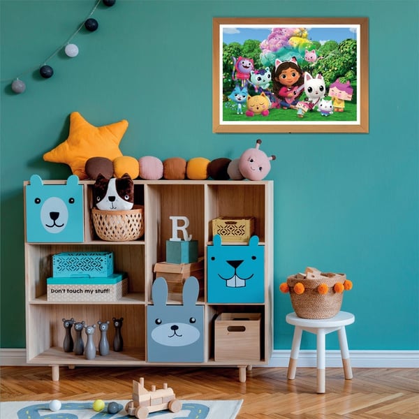 Clementoni Supercolor Gabbys Dollhouse Puslespil 24 stk Tegnefilm