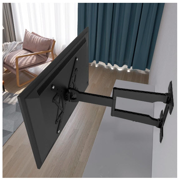 Hama 00220853 tv-beslag 165,1 cm (65") Sort