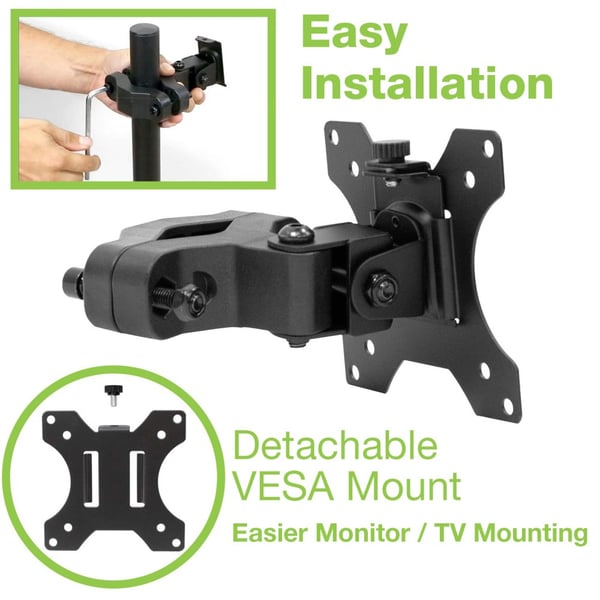 Techly ICALCD100BK Skrivebord Sort