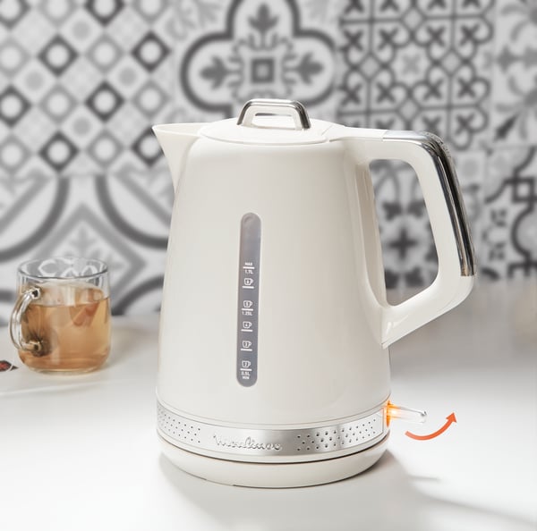 Moulinex BY320A vattenkokare 1,7 l 2400 W Elfenben