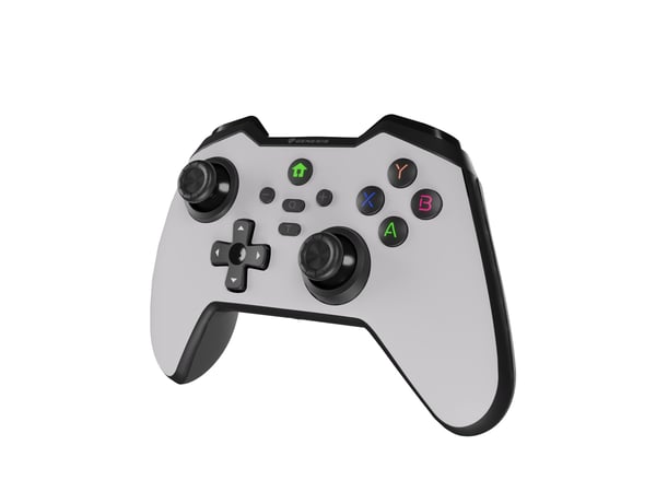 GENESIS Mangan 400 White Vit Bluetooth Spelplatta Analog / Digital Android, MAC, Nintendo Switch, PC, iOS