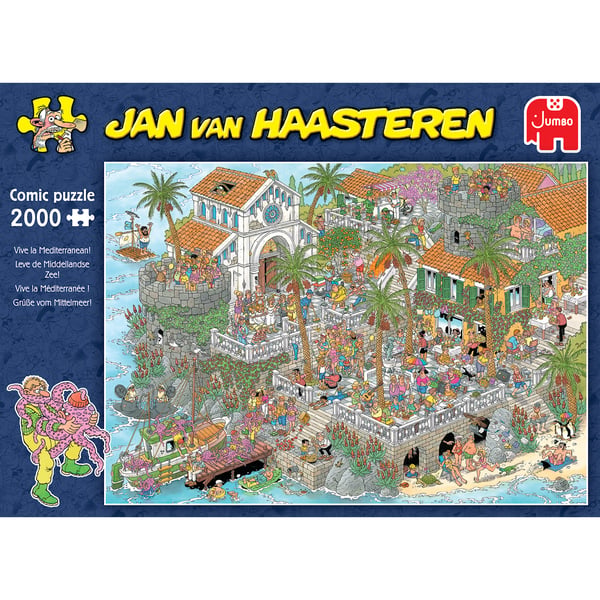Jan van Haasteren - Vive la Mediterranean! (2000 pieces)
