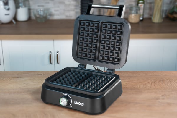 Unold 48275 våffeljärn 2 våffla/våfflor 1500 W Svart